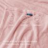 imageBedsure GentleSoft Fleece Throw Blanket for Couch Oxford Tan  Lightweight Plush Fuzzy Cozy Soft Blankets and Throws for Sofa 50x60 inchesCherry Blossom Pink