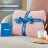 imageBedsure GentleSoft Fleece Throw Blanket for Couch Oxford Tan  Lightweight Plush Fuzzy Cozy Soft Blankets and Throws for Sofa 50x60 inchesCherry Blossom Pink