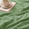 imageBedsure GentleSoft Fleece Throw Blanket for Couch Oxford Tan  Lightweight Plush Fuzzy Cozy Soft Blankets and Throws for Sofa 50x60 inchesEmerald