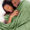 imageBedsure GentleSoft Fleece Throw Blanket for Couch Oxford Tan  Lightweight Plush Fuzzy Cozy Soft Blankets and Throws for Sofa 50x60 inchesEmerald