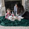 imageBedsure GentleSoft Fleece Throw Blanket for Couch Oxford Tan  Lightweight Plush Fuzzy Cozy Soft Blankets and Throws for Sofa 50x60 inchesForest Green