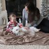 imageBedsure GentleSoft Fleece Throw Blanket for Couch Oxford Tan  Lightweight Plush Fuzzy Cozy Soft Blankets and Throws for Sofa 50x60 inchesMocha Brown
