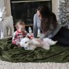 imageBedsure GentleSoft Fleece Throw Blanket for Couch Oxford Tan  Lightweight Plush Fuzzy Cozy Soft Blankets and Throws for Sofa 50x60 inchesOlive Green