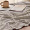 imageBedsure GentleSoft Fleece Throw Blanket for Couch Oxford Tan  Lightweight Plush Fuzzy Cozy Soft Blankets and Throws for Sofa 50x60 inchesOxford Tan