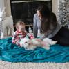imageBedsure GentleSoft Fleece Throw Blanket for Couch Oxford Tan  Lightweight Plush Fuzzy Cozy Soft Blankets and Throws for Sofa 50x60 inchesTeal Blue