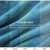 imageBedsure GentleSoft Fleece Throw Blanket for Couch Oxford Tan  Lightweight Plush Fuzzy Cozy Soft Blankets and Throws for Sofa 50x60 inchesTeal Blue