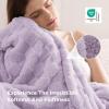 imageBedsure GentleSoft Twin Blanket for Bed  Super Soft Cozy Blankets for Kids Girls Cute Fuzzy Fleece Throws for Bedroom Couch Light Yellow 60x80 Inches03 Lavender Fog