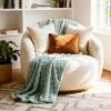 imageBedsure GentleSoft Twin Blanket for Bed  Super Soft Cozy Blankets for Kids Girls Cute Fuzzy Fleece Throws for Bedroom Couch Light Yellow 60x80 Inches01 Sage Green