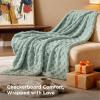 imageBedsure GentleSoft Twin Blanket for Bed  Super Soft Cozy Blankets for Kids Girls Cute Fuzzy Fleece Throws for Bedroom Couch Light Yellow 60x80 Inches01 Sage Green