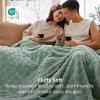 imageBedsure GentleSoft Twin Blanket for Bed  Super Soft Cozy Blankets for Kids Girls Cute Fuzzy Fleece Throws for Bedroom Couch Light Yellow 60x80 Inches01 Sage Green