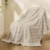 imageBedsure GentleSoft Twin Blanket for Bed  Super Soft Cozy Blankets for Kids Girls Cute Fuzzy Fleece Throws for Bedroom Couch Light Yellow 60x80 Inches04 Neutral Beige