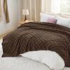 imageBedsure GentleSoft Twin Blanket for Bed  Super Soft Cozy Blankets for Kids Girls Cute Fuzzy Fleece Throws for Bedroom Couch Light Yellow 60x80 InchesBrown