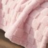 imageBedsure GentleSoft Twin Blanket for Bed  Super Soft Cozy Blankets for Kids Girls Cute Fuzzy Fleece Throws for Bedroom Couch Light Yellow 60x80 InchesBaby Pink