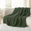 imageBedsure GentleSoft Twin Blanket for Bed  Super Soft Cozy Blankets for Kids Girls Cute Fuzzy Fleece Throws for Bedroom Couch Light Yellow 60x80 InchesBronze Green