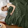 imageBedsure GentleSoft Twin Blanket for Bed  Super Soft Cozy Blankets for Kids Girls Cute Fuzzy Fleece Throws for Bedroom Couch Light Yellow 60x80 InchesBronze Green