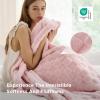 imageBedsure GentleSoft Twin Blanket for Bed  Super Soft Cozy Blankets for Kids Girls Cute Fuzzy Fleece Throws for Bedroom Couch Light Yellow 60x80 InchesBaby Pink