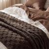 imageBedsure GentleSoft Twin Blanket for Bed  Super Soft Cozy Blankets for Kids Girls Cute Fuzzy Fleece Throws for Bedroom Couch Light Yellow 60x80 InchesChocolate