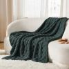 imageBedsure GentleSoft Twin Blanket for Bed  Super Soft Cozy Blankets for Kids Girls Cute Fuzzy Fleece Throws for Bedroom Couch Light Yellow 60x80 InchesDark Green