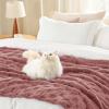 imageBedsure GentleSoft Twin Blanket for Bed  Super Soft Cozy Blankets for Kids Girls Cute Fuzzy Fleece Throws for Bedroom Couch Light Yellow 60x80 InchesDusty Pink