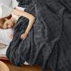 imageBedsure GentleSoft Twin Blanket for Bed  Super Soft Cozy Blankets for Kids Girls Cute Fuzzy Fleece Throws for Bedroom Couch Light Yellow 60x80 InchesDark Grey