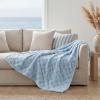 imageBedsure GentleSoft Twin Blanket for Bed  Super Soft Cozy Blankets for Kids Girls Cute Fuzzy Fleece Throws for Bedroom Couch Light Yellow 60x80 InchesLight Blue