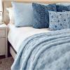 imageBedsure GentleSoft Twin Blanket for Bed  Super Soft Cozy Blankets for Kids Girls Cute Fuzzy Fleece Throws for Bedroom Couch Light Yellow 60x80 InchesLight Blue