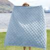 imageBedsure GentleSoft Twin Blanket for Bed  Super Soft Cozy Blankets for Kids Girls Cute Fuzzy Fleece Throws for Bedroom Couch Light Yellow 60x80 InchesLight Blue