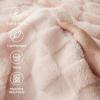 imageBedsure GentleSoft Twin Blanket for Bed  Super Soft Cozy Blankets for Kids Girls Cute Fuzzy Fleece Throws for Bedroom Couch Light Yellow 60x80 InchesLight Pink