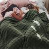 imageBedsure GentleSoft Twin Blanket for Bed  Super Soft Cozy Blankets for Kids Girls Cute Fuzzy Fleece Throws for Bedroom Couch Light Yellow 60x80 InchesOlive Green