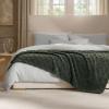 imageBedsure GentleSoft Twin Blanket for Bed  Super Soft Cozy Blankets for Kids Girls Cute Fuzzy Fleece Throws for Bedroom Couch Light Yellow 60x80 InchesOlive Green