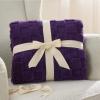 imageBedsure GentleSoft Twin Blanket for Bed  Super Soft Cozy Blankets for Kids Girls Cute Fuzzy Fleece Throws for Bedroom Couch Light Yellow 60x80 InchesPurple