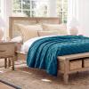 imageBedsure GentleSoft Twin Blanket for Bed  Super Soft Cozy Blankets for Kids Girls Cute Fuzzy Fleece Throws for Bedroom Couch Light Yellow 60x80 InchesTeal