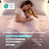 imageBedsure Lightweight Cold Blanket for Summer Bed Cooling Blanket Throw Size for Hot Sleepers Ice Cool Essentials for Hot Nights Breathable Thin Bedding for Teens Adults Navy 50 x 60Pink