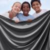 imageBedsure Lightweight Cold Blanket for Summer Bed Cooling Blanket Throw Size for Hot Sleepers Ice Cool Essentials for Hot Nights Breathable Thin Bedding for Teens Adults Navy 50 x 60Dark Grey