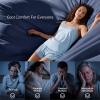 imageBedsure Lightweight Cold Blanket for Summer Bed Cooling Blanket Throw Size for Hot Sleepers Ice Cool Essentials for Hot Nights Breathable Thin Bedding for Teens Adults Navy 50 x 60Navy