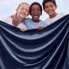 imageBedsure Lightweight Cold Blanket for Summer Bed Cooling Blanket Throw Size for Hot Sleepers Ice Cool Essentials for Hot Nights Breathable Thin Bedding for Teens Adults Navy 50 x 60Navy