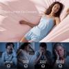 imageBedsure Lightweight Cold Blanket for Summer Bed Cooling Blanket Throw Size for Hot Sleepers Ice Cool Essentials for Hot Nights Breathable Thin Bedding for Teens Adults Navy 50 x 60Pink