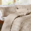 imageBedsure Boho Comforter Set Queen  Olive Green Tufted Queen Size Comforter 3 Pieces FarmhouseStyle Embroidery Bed Set Soft Fluffy Geometric Pattern Bedding for All Seasons09  Khaki  Elegant