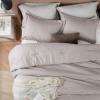 imageBedsure King Size Comforter Set Black  Bed in a Bag King Bedding 7 Pieces Cationic Dyed Bed Set Gift for Family Black Soft Bedding for All Seasons Comforter with Sheets Pillowcases amp Shams04  Taupe Melange