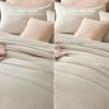 imageBedsure King Size Comforter Set Black  Bed in a Bag King Bedding 7 Pieces Cationic Dyed Bed Set Gift for Family Black Soft Bedding for All Seasons Comforter with Sheets Pillowcases amp Shams04  Linen Cooling
