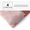 imageBedsure King Size Comforter Set Black  Bed in a Bag King Bedding 7 Pieces Cationic Dyed Bed Set Gift for Family Black Soft Bedding for All Seasons Comforter with Sheets Pillowcases amp Shams06  Dusty Pink Melange