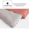 imageBedsure King Size Comforter Set Black  Bed in a Bag King Bedding 7 Pieces Cationic Dyed Bed Set Gift for Family Black Soft Bedding for All Seasons Comforter with Sheets Pillowcases amp Shams04  Taupe Melange