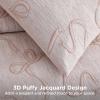 imageBedsure Purple Comforter Set Queen GentleSoft 3 Pieces Breathable Bow Comforter Set Women Girls with 2 Pillow Shams Cute Queen Bedding Sets Purple Room Decor Aesthetic Bedroom Decor 90x90 Inches01  Bow Pink