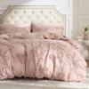 imageBedsure Purple Comforter Set Queen GentleSoft 3 Pieces Breathable Bow Comforter Set Women Girls with 2 Pillow Shams Cute Queen Bedding Sets Purple Room Decor Aesthetic Bedroom Decor 90x90 Inches04  Tufted Bow Rose Pink