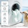imageBedsure Cooling Blanket for Large Dogs with Breathable AirCore Fill QMAXgt04  Dog Cooling Mat Soft Lightweight Pet Cat Throw Cold Blanket Washable for Summer Beige 40x50Pale Jade