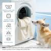 imageBedsure Cooling Blanket for Large Dogs with Breathable AirCore Fill QMAXgt04  Dog Cooling Mat Soft Lightweight Pet Cat Throw Cold Blanket Washable for Summer Beige 40x50Beige