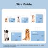 imageBedsure Cooling Blanket for Large Dogs with Breathable AirCore Fill QMAXgt04  Dog Cooling Mat Soft Lightweight Pet Cat Throw Cold Blanket Washable for Summer Beige 40x50Beige