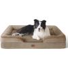 imageBedsure L Plus Cooling Dog Bed for Large Dogs  Orthopedic Dog Cat Cooling Bed Washable Big Comfort Dogs Couch Sofa with Waterproof Removable Cover Pet Bed with Nonskid Bottom Cooling Blue 38Hazel