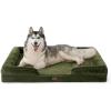imageBedsure L Plus Cooling Dog Bed for Large Dogs  Orthopedic Dog Cat Cooling Bed Washable Big Comfort Dogs Couch Sofa with Waterproof Removable Cover Pet Bed with Nonskid Bottom Cooling Blue 38Moss Green