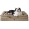 imageBedsure L Plus Cooling Dog Bed for Large Dogs  Orthopedic Dog Cat Cooling Bed Washable Big Comfort Dogs Couch Sofa with Waterproof Removable Cover Pet Bed with Nonskid Bottom Cooling Blue 38Hazel